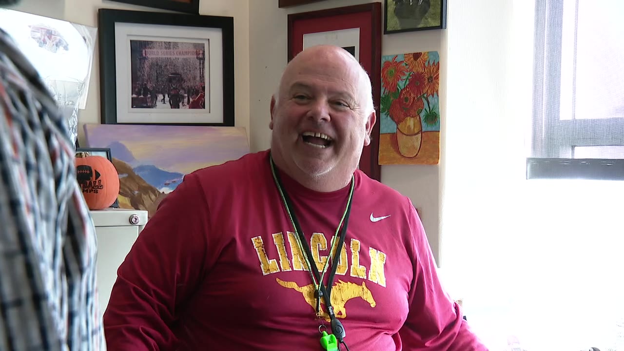 Head football coach at SF’s Lincoln High School retires