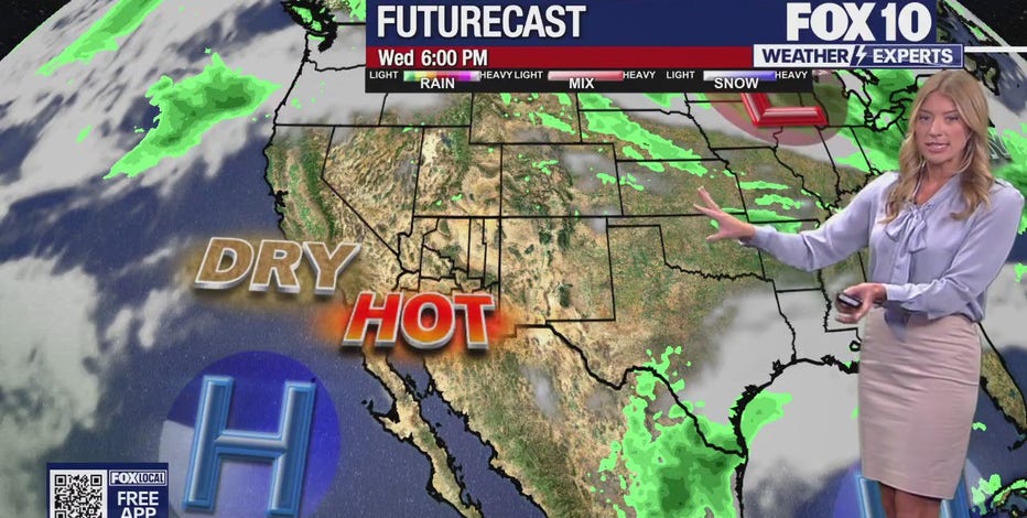 Arizona weather forecast: Triple digits back this week in Phoenix