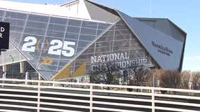 Ohio State, Notre Dame fans brave cold for College Football Playoff Championship game in Atlanta
