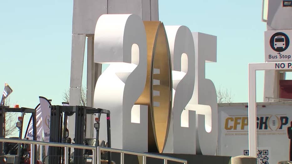 The College Football Playoff Championship game takes place at Mercedes-Benz Stadium in downtown Atlanta on Jan. 20, 2025.