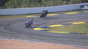 Motorcycle racing roars through Michelin Raceway Road Atlanta this weekend