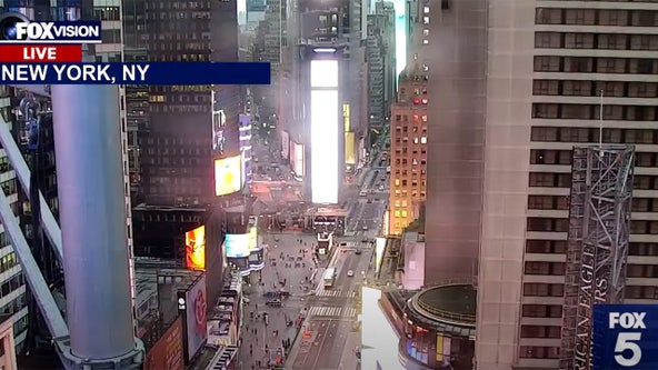 LIVE l Heavy rain hits NYC area ahead of Mother's Day weekend