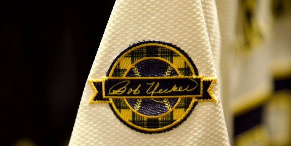 Bob Uecker jersey patch now available at the Brewers Team Store