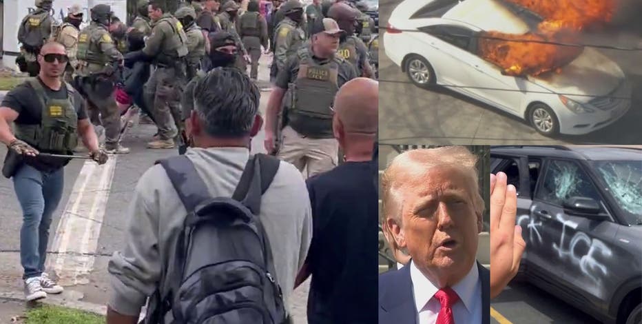 Trump sends National Guard to LA County amid anti-ICE protests