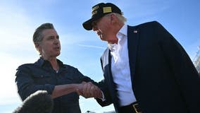 'We're going to get it fixed', Trump vows to help LA after touring wildfire zone