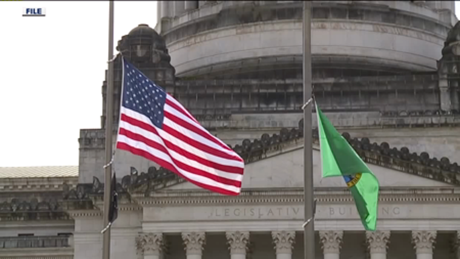 WA flags flying at half-staff on May 15, here's why